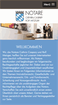 Mobile Screenshot of notare-sonthofen.de